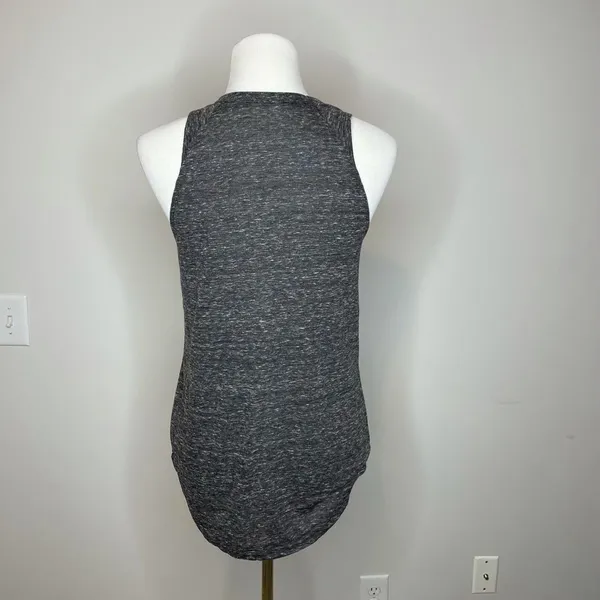 5/$25💜 Grey Heather Tank w/Victoria's Secret Model Names - Image 2