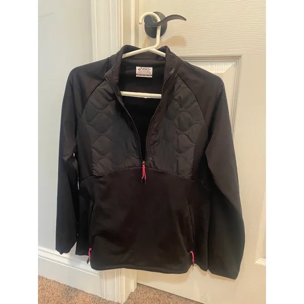 ASICS 1/4‎ zip pullover NWOT - Image 2