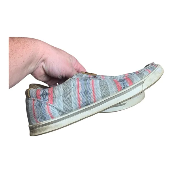 Twisted X Hooey size 8.5 m slip on shoe loper western atec striped casual hey - Image 4