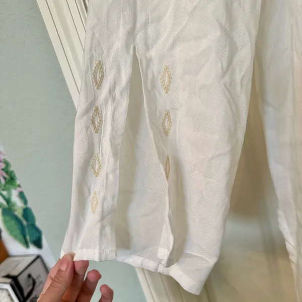 Caroline Hill Adorable tunic top with embroidery - perfect condition! ♥️✨ - Image 7