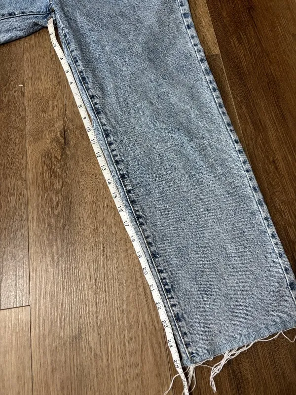 PacSun High Rise Straight Jeans Size 27 - Image 4