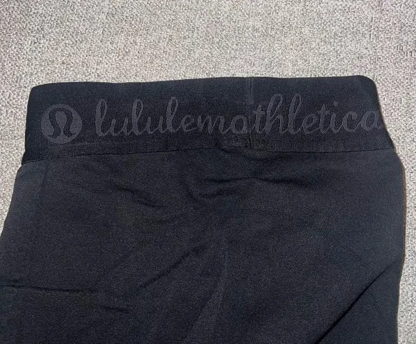 Lululemon Cropped Black Leggings Size 2 - Image 3