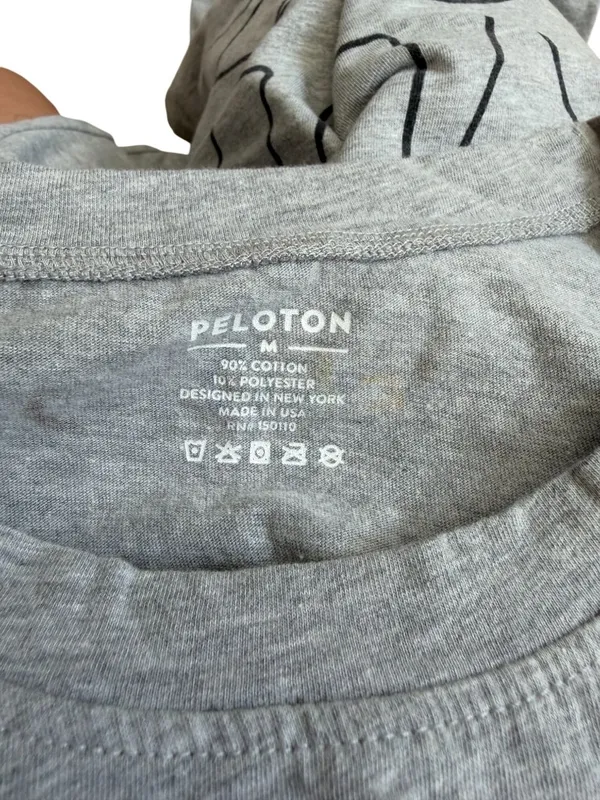 PELOTON Men’s Lead with Love Gray Tank Top Size Medium - Image 6