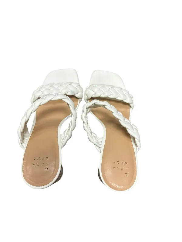 A New Day Women's White Braided Slide  - Image 3