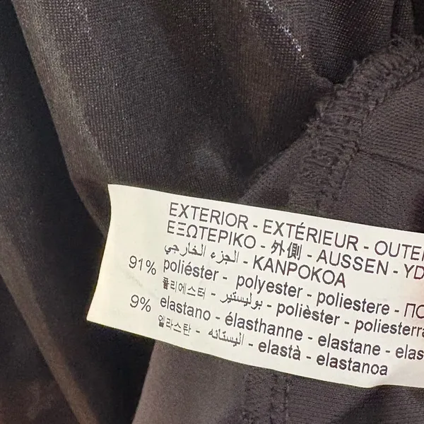 Zara Black Shimmer Halter‎ Neckline Maxi Dress Size Large - Image 8