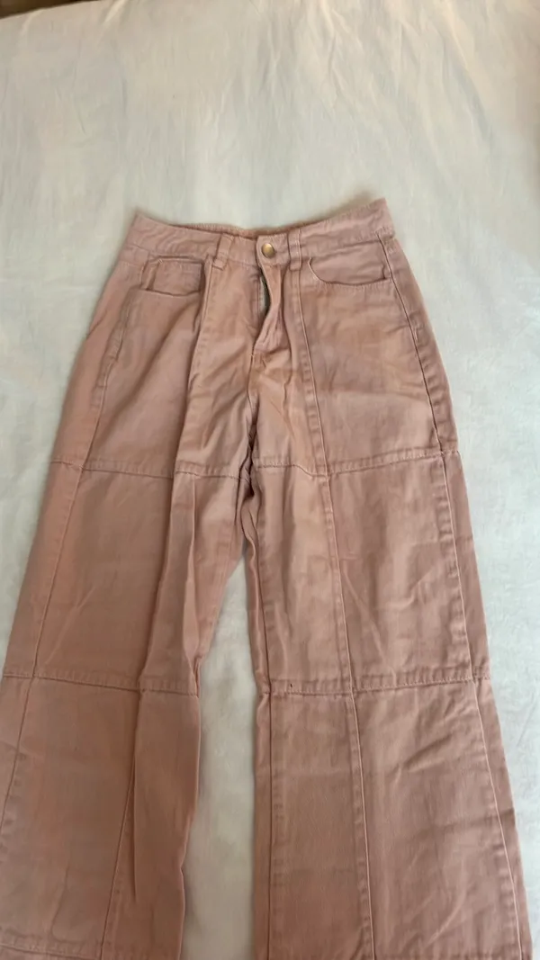 Bailey Rose Light Pink Cargo Pants Size XS - Image 2