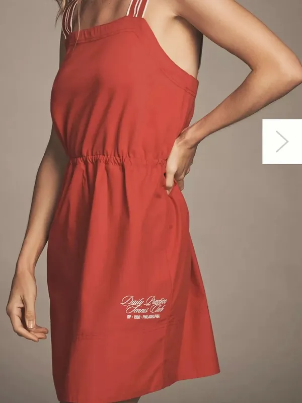 NWT Anthropologie Daily Practice Passing Shot Sleeveless Mini Dress - Image 2