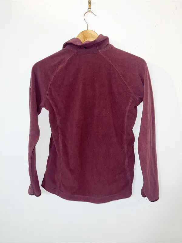 Columbia Women's Plum Quarter-Zip Fleece Pullover - Image 7