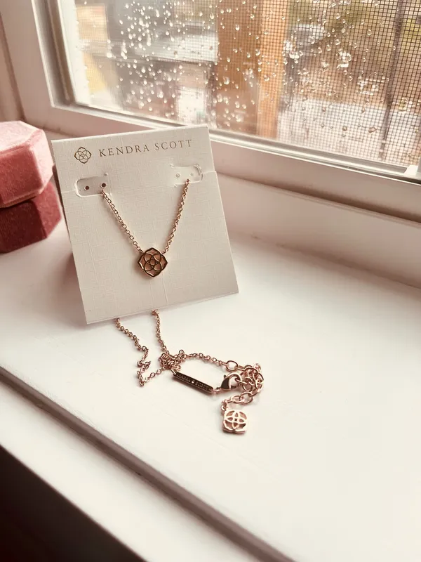 Kendra Scott Dira 18K Rose Gold Pendant Necklace - Image 7
