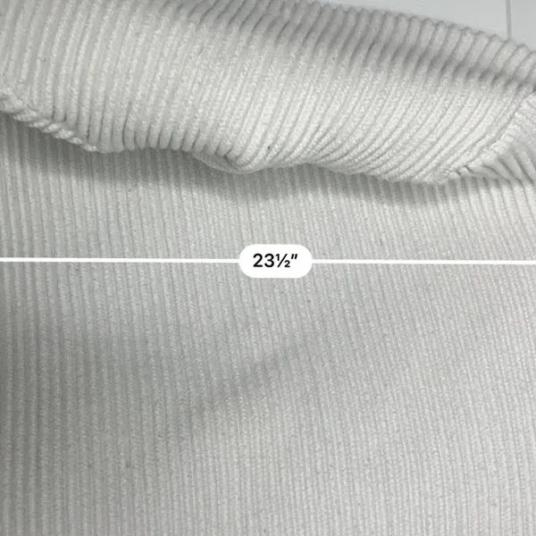 Zara knit white textured sweater - Image 3
