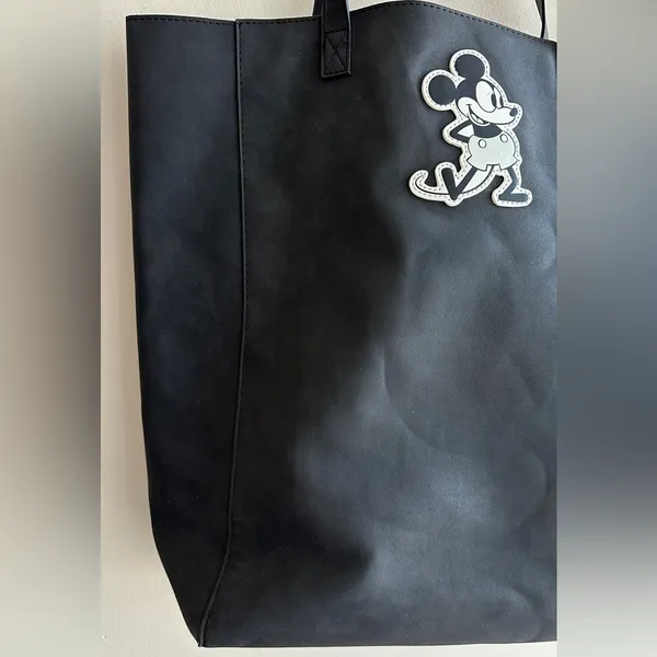 Disney Store Mickey Mouse Greyscale Tote Bag, Women’s Disney Collection Tote - Image 5