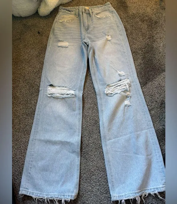 Altar’d State Distressed Jeans - Image 4