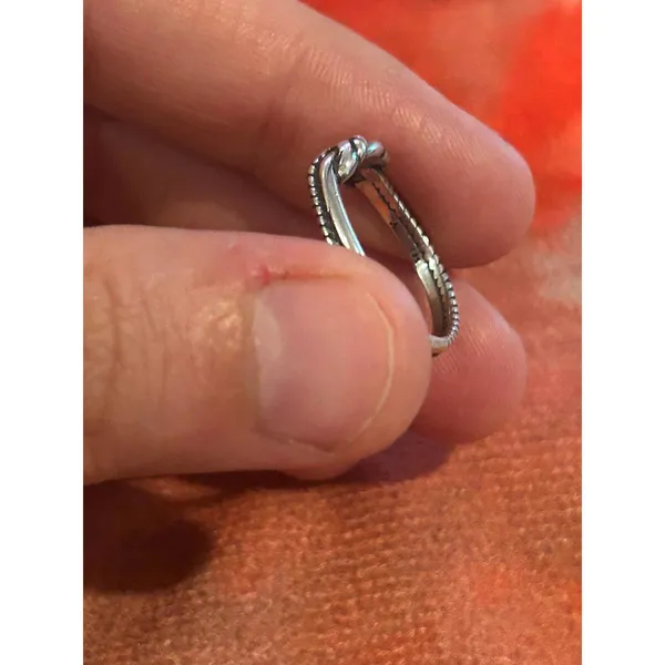 C65 size 5 ring 925 sterling silver - Image 5