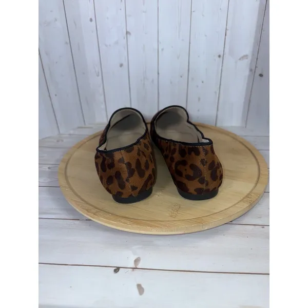 olivia & kate leopard loafers 6.5 - Image 3