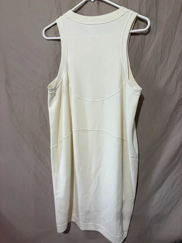 Lululemon Softstreme Back In Action Dress Lemon Sorbet - Image 3