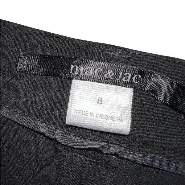 mac & jac Black Women’s Trousers Size 8 - Image 4