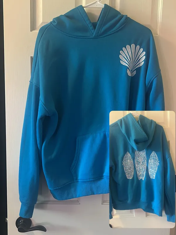 Blue sweatshirt Size M - Image 2
