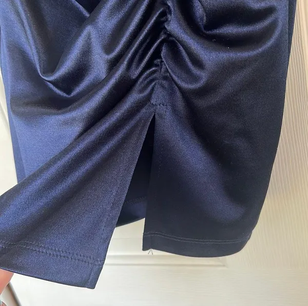 Honey and Rosie Navy Homecoming Dress - Image 5