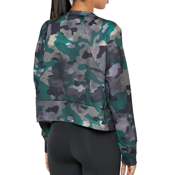 Nike Rebel Camo Dri-fit Crop Jersey Sweatshirt Camouflage Women’s Size XL - Image 10
