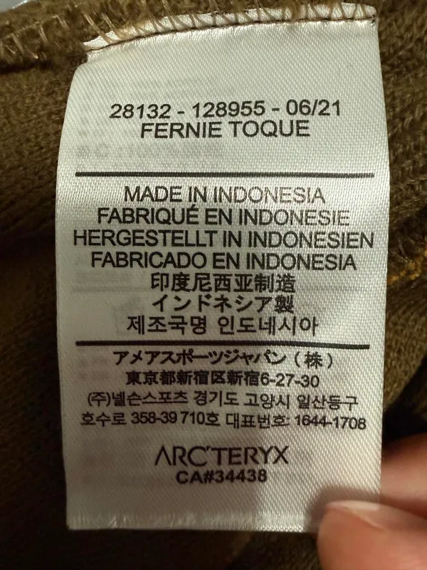 Arcteryx bird head toque beanie - Image 3