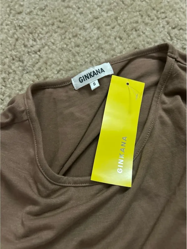 C521 woman top shirt long sleeve small maternal top - Image 4