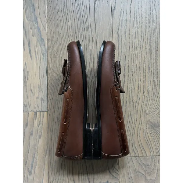GH Bass Weejuns Jackie Brown Leather Tassel Loafers Women’s Size 6.5 - Image 4