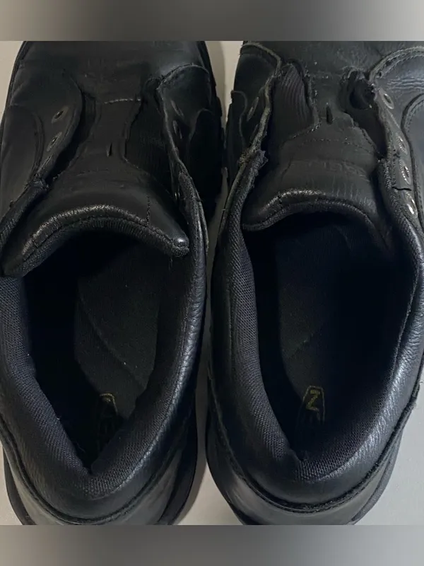 Keen Shoes Womens 10 Athletic Leather Briggs‎ Sneaker Comfort Black Lace Up Walk - Image 6