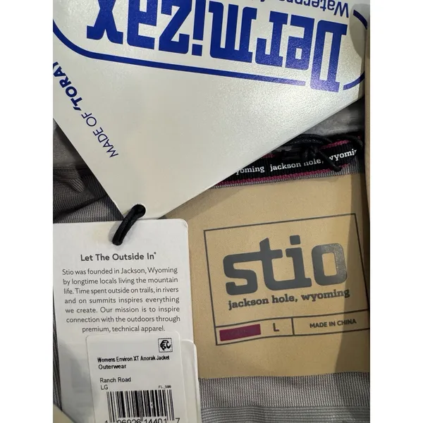 Stio Women's Environ XT Anorak Jacket Ranch Road NWT Size Large $429 MSRP - Image 4