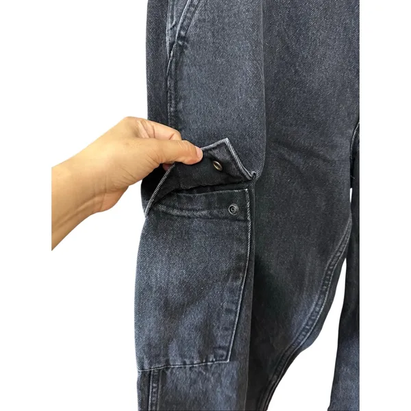 Aritzia Denim Forum The 90s Edie Lo-Rise Cargo Denim Jeans‎ Size 30 114344 - Image 6