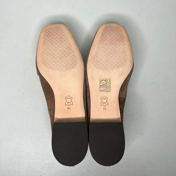 Tory Burch Miller Suede Loafers Size 7 - Image 8