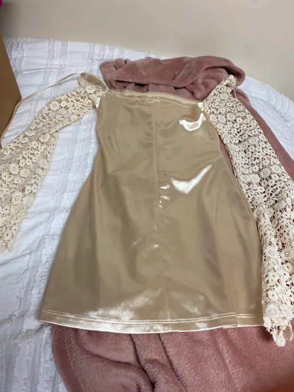 Satin Lucy And The Sky Dress - Image 4