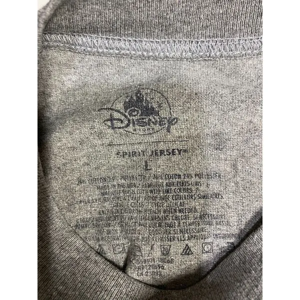 Disney Mickey Mouse Spirit Jersey Sz‎ L Adults Long Sleeve Shirt American Flag - Image 5
