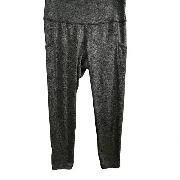 Aerie Women's Tall Ankle Leggings‎ XL Gray High Waist Activewear - Image 2