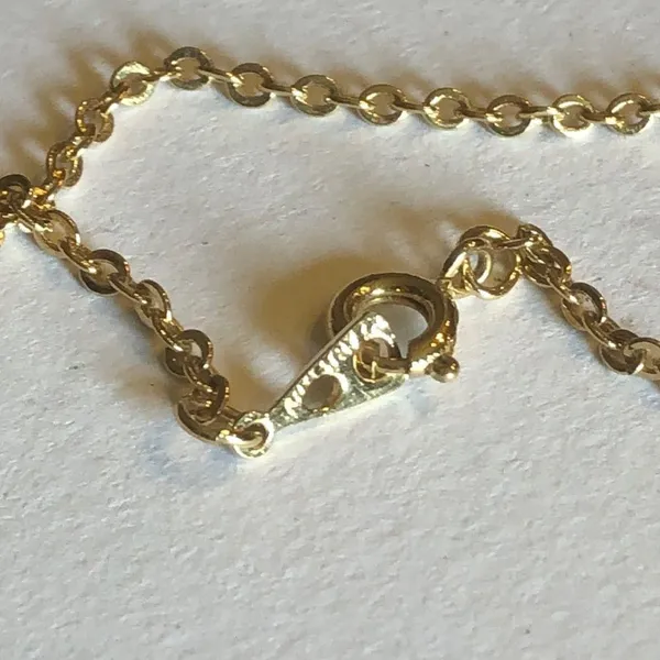 Artistry Brand Gold Tone Chunky Butterfly Pendant Boho Necklace - Image 6