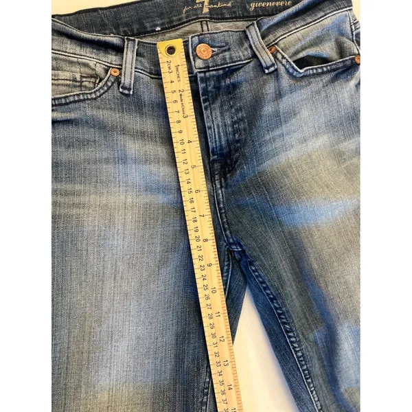 7 For All Mankind‎ 7FAMK Ankle Gwenevere Skinny Jeans Denim Size 25 Stretch - Image 8