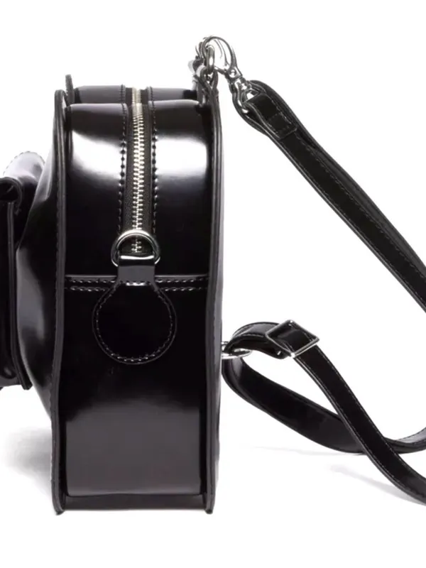 Dr. Martens NWT Vegan Bow Bag Black Goth Punk Y2K Backpack Crossbody Grunge - Image 16