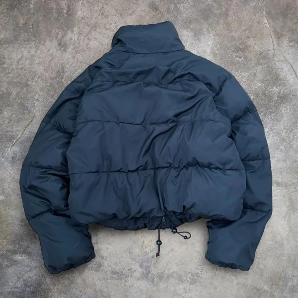 Zara Cropped Puffer Jacket - Image 3