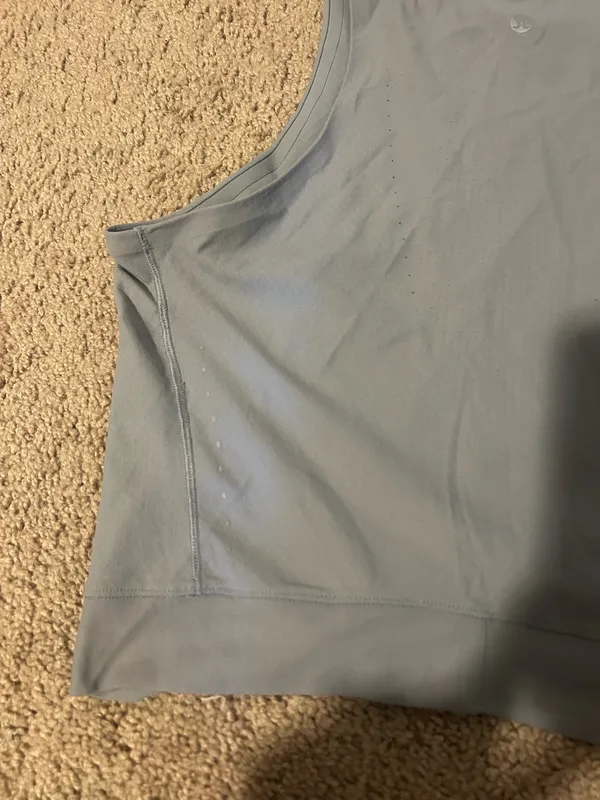Lululemon Light Blue/gray Women's Sleeveless Tank Top - Image 8