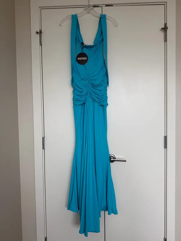 Blue Babyboo Maxi Dress - Image 4