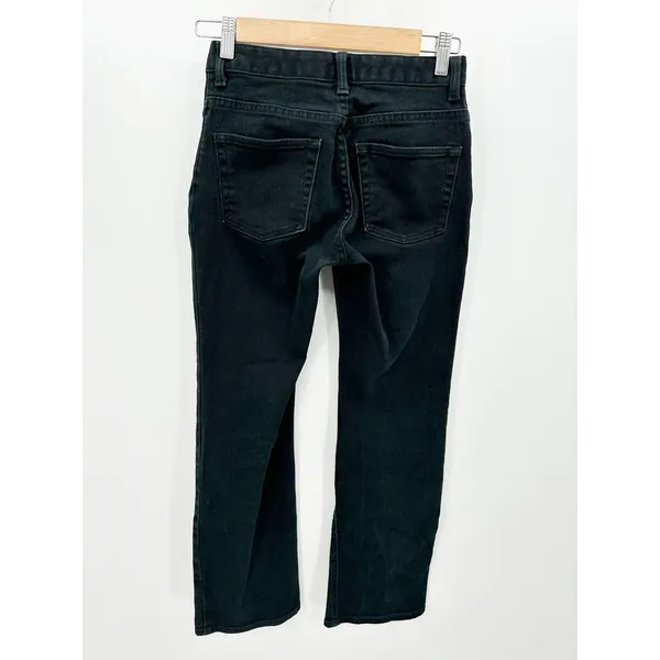 Gap‎ Bootcut Stretch Black Denim Jeans Cotton Blend Womens Size 0R - Image 2