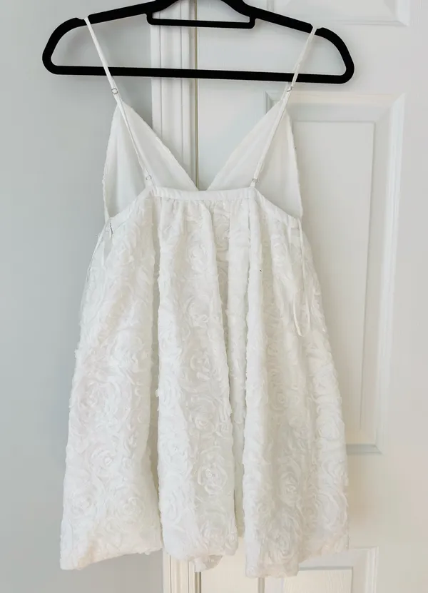 Anthropologie Endless Rose Sequin Shimmering Bubble Mini Dress, Size XS - Image 13