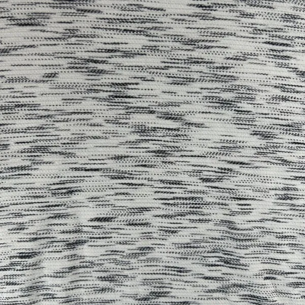 Lululemon Athletica Space Dye Relaxed‎ Fit Short Sleeve Top Size 8 White Black - Image 8