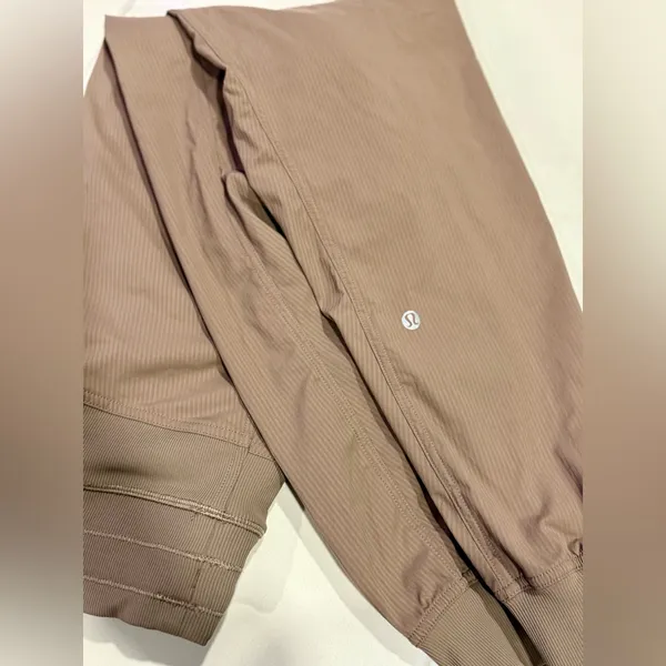 lululemon athletica Brown Ribbed Track Pants - Image 2