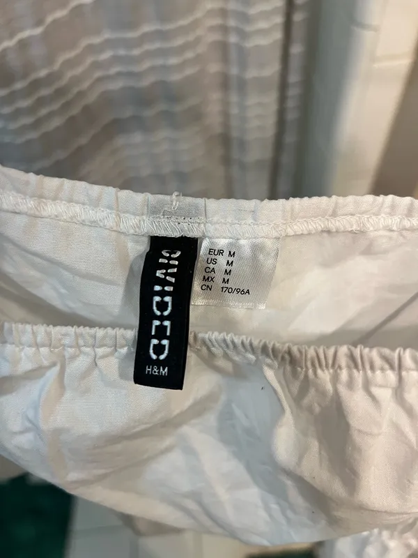 H&M White Tank Top - Image 3