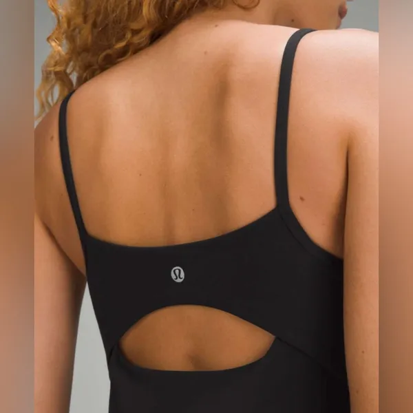 Lululemon NWT Align Cami Strap Black Dress Shorts Underneath Size 0 - Image 4