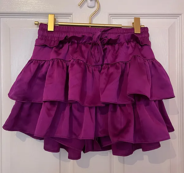 Ruffle Mini Skirt - Image 2