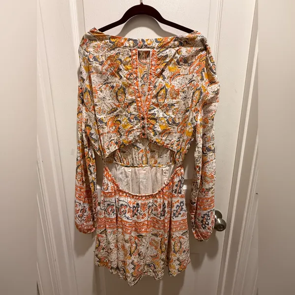 Free People Multicolor Boho Dress size S - Image 5