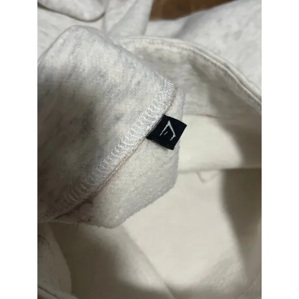 Gymshark mock neck grey sweatshirt - Image 4