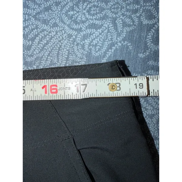 Columbia Saturday Trail Roll-Up‎ Hiking Pants Size 14 Black Omni-Shield Outdoor - Image 6