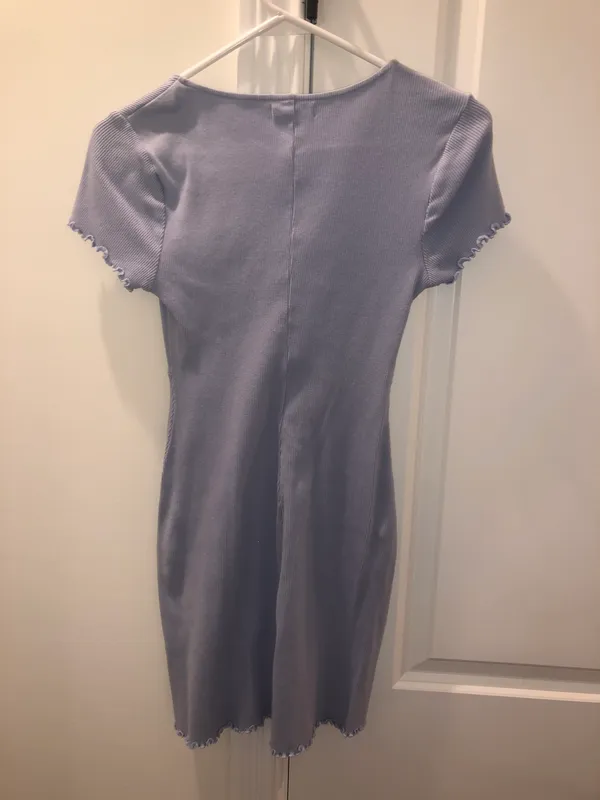 Lush Clothing Light Blue Dress - Image 3